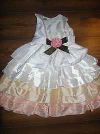 Sukienka dla dziewczynki Komunia Ślub