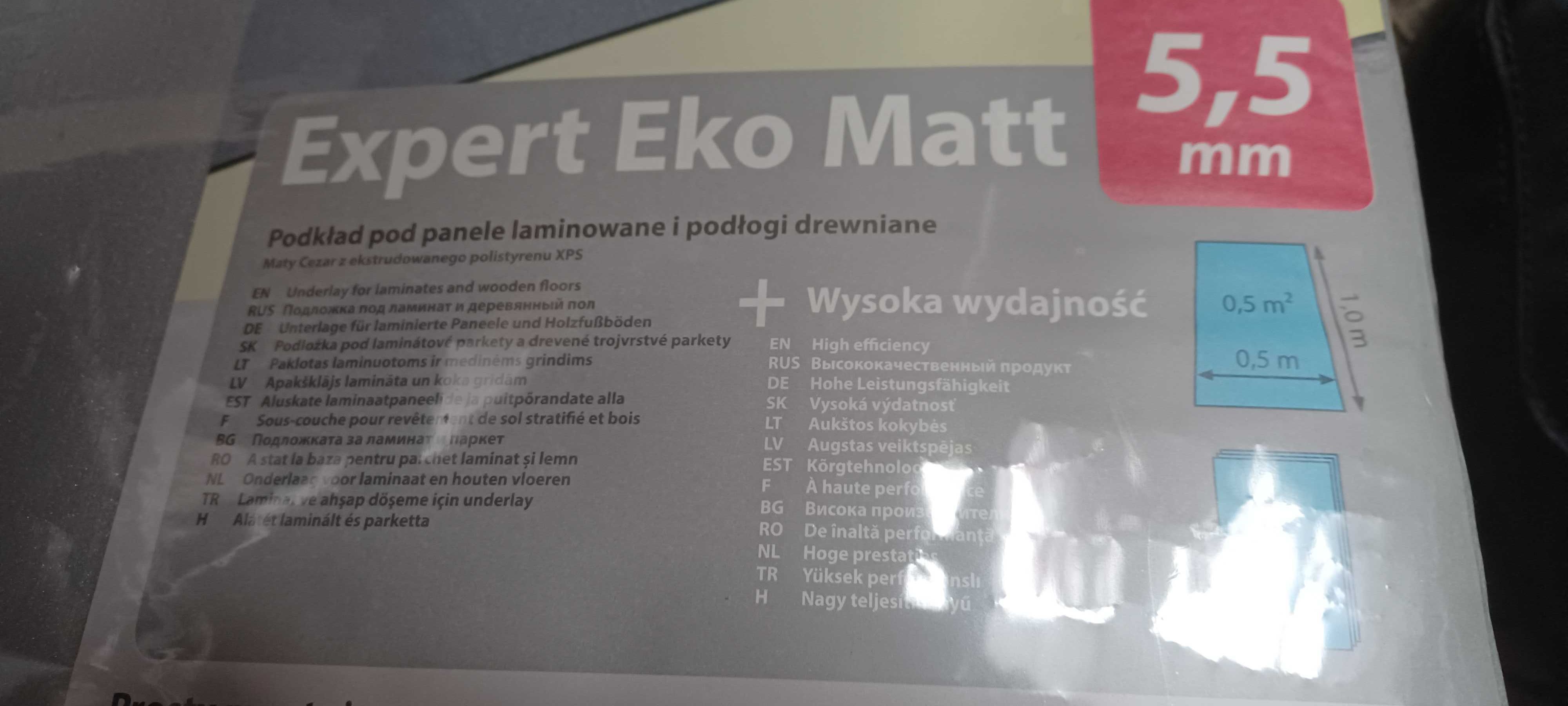 podkład pod panele 5,5