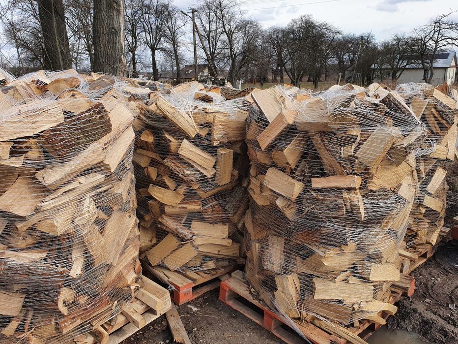 Drewno kominkowe opałowe DĄB GRAB BRZOZA