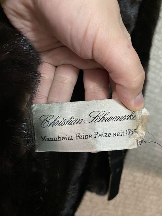 Вінтажна норкова шуба