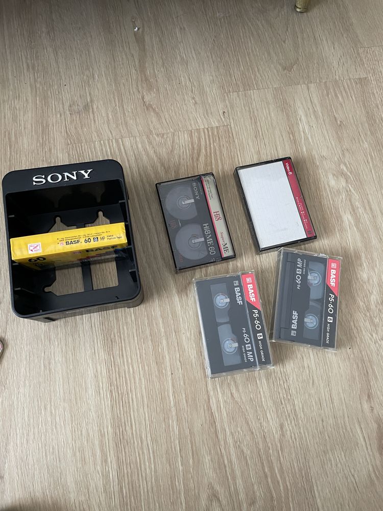 Porta cassetes sony camara  video