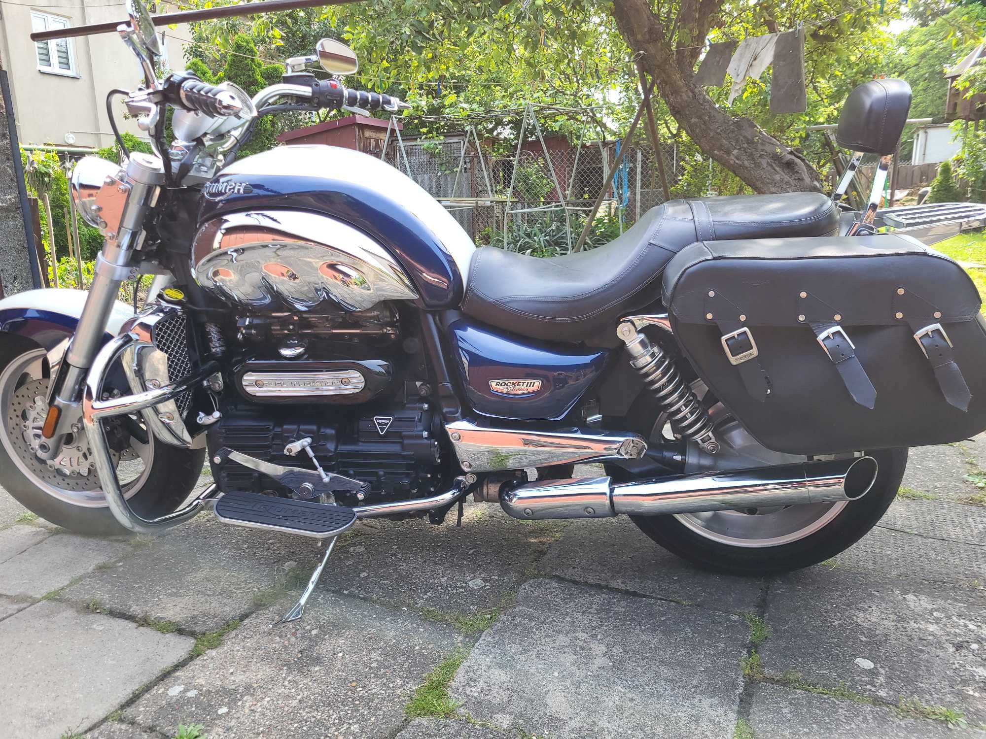 Triumpf Rocket 3 Classic z 2006 roku. Pojemność silnika 2300 cm3.