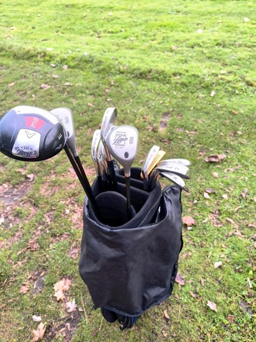 Zestaw kijów John Letters Trilogy TX + Callaway FT-5 + torba