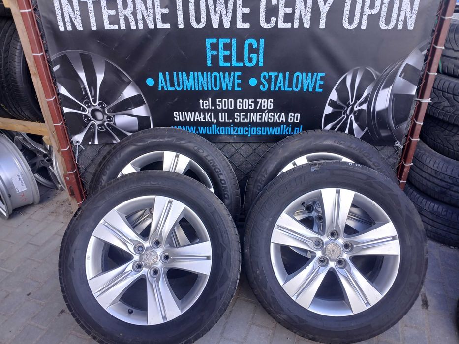 4x koła letnie 17 5x114,3 Kia Sportage Sorento Hyundai ix35 Tucson