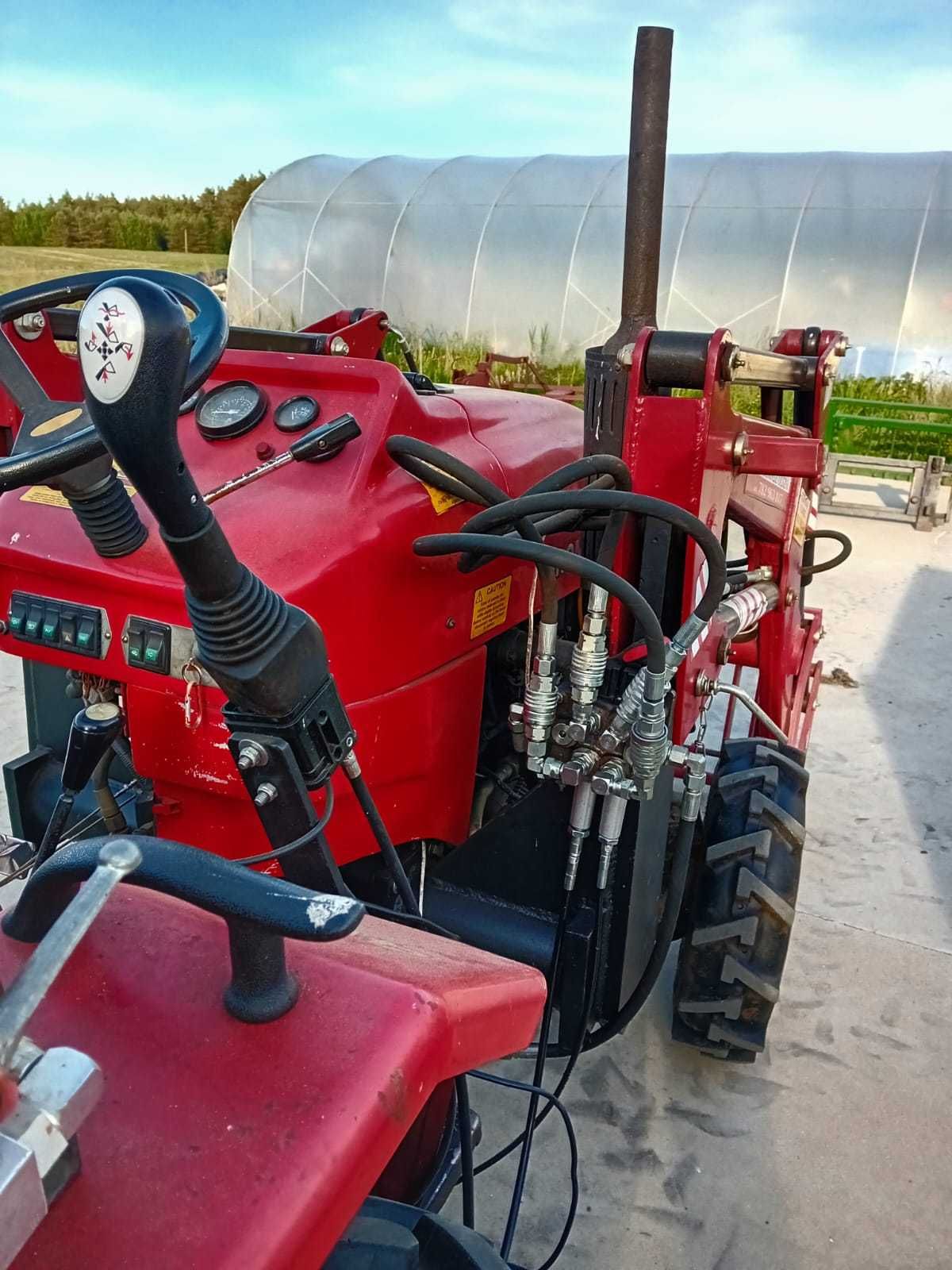 CIĄGNIK  Siromer 204S Compact Tractor 4x4 napęd 20hp  z Ladowaczem TUR