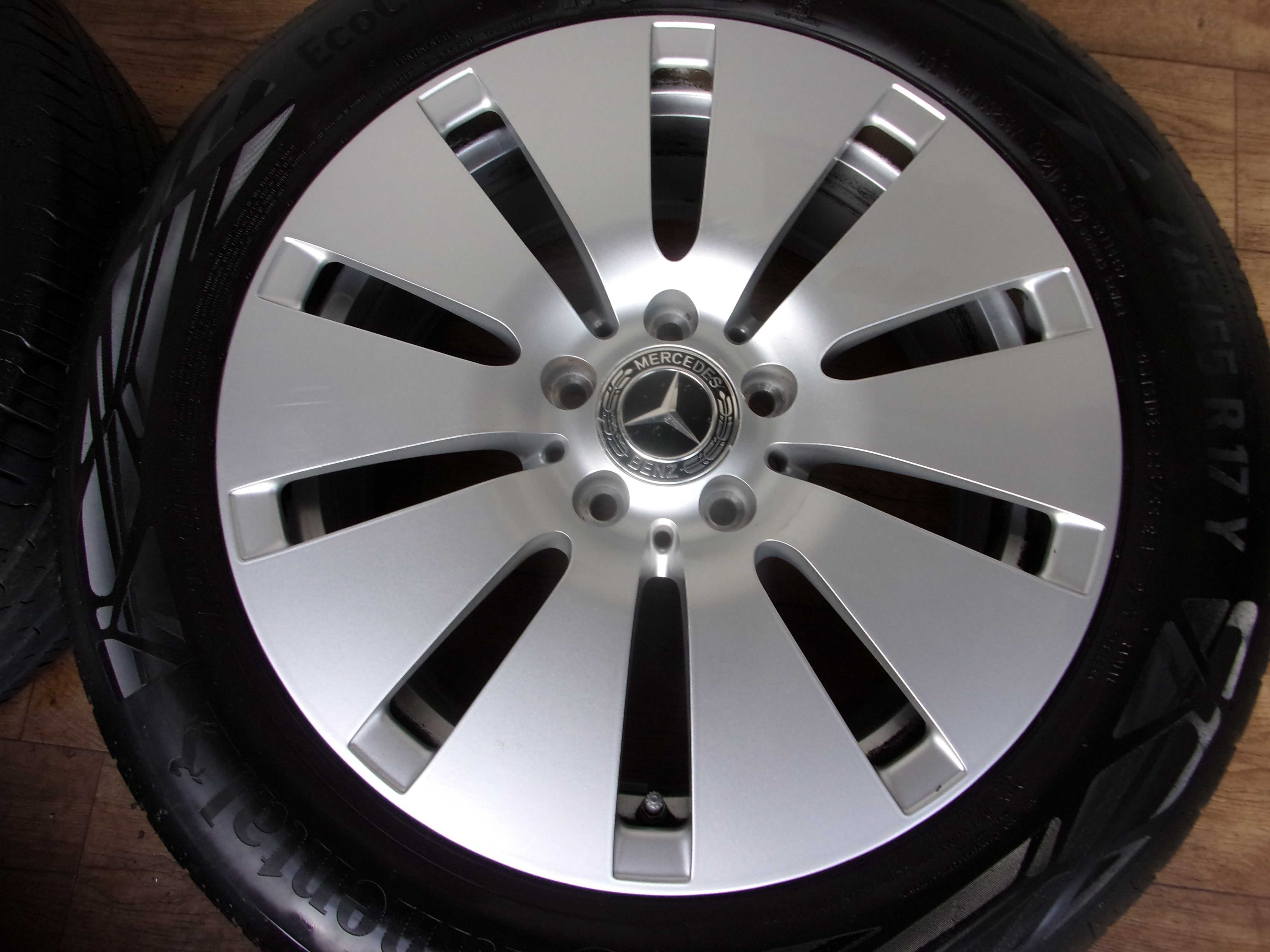 Felgi Mercedes B C E CLA Vito VW Skoda 17 5x112 ET 40 czujniki ładne!
