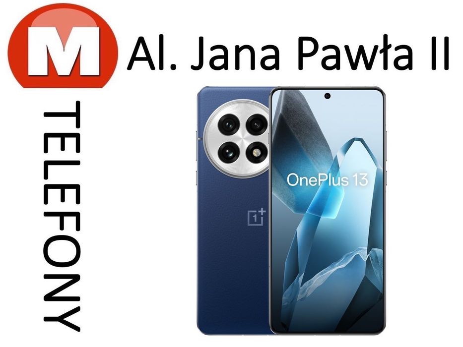 OnePlus 13 16/512GB Polska Dystrybucja Tygodniowy AL JANA PAWŁA