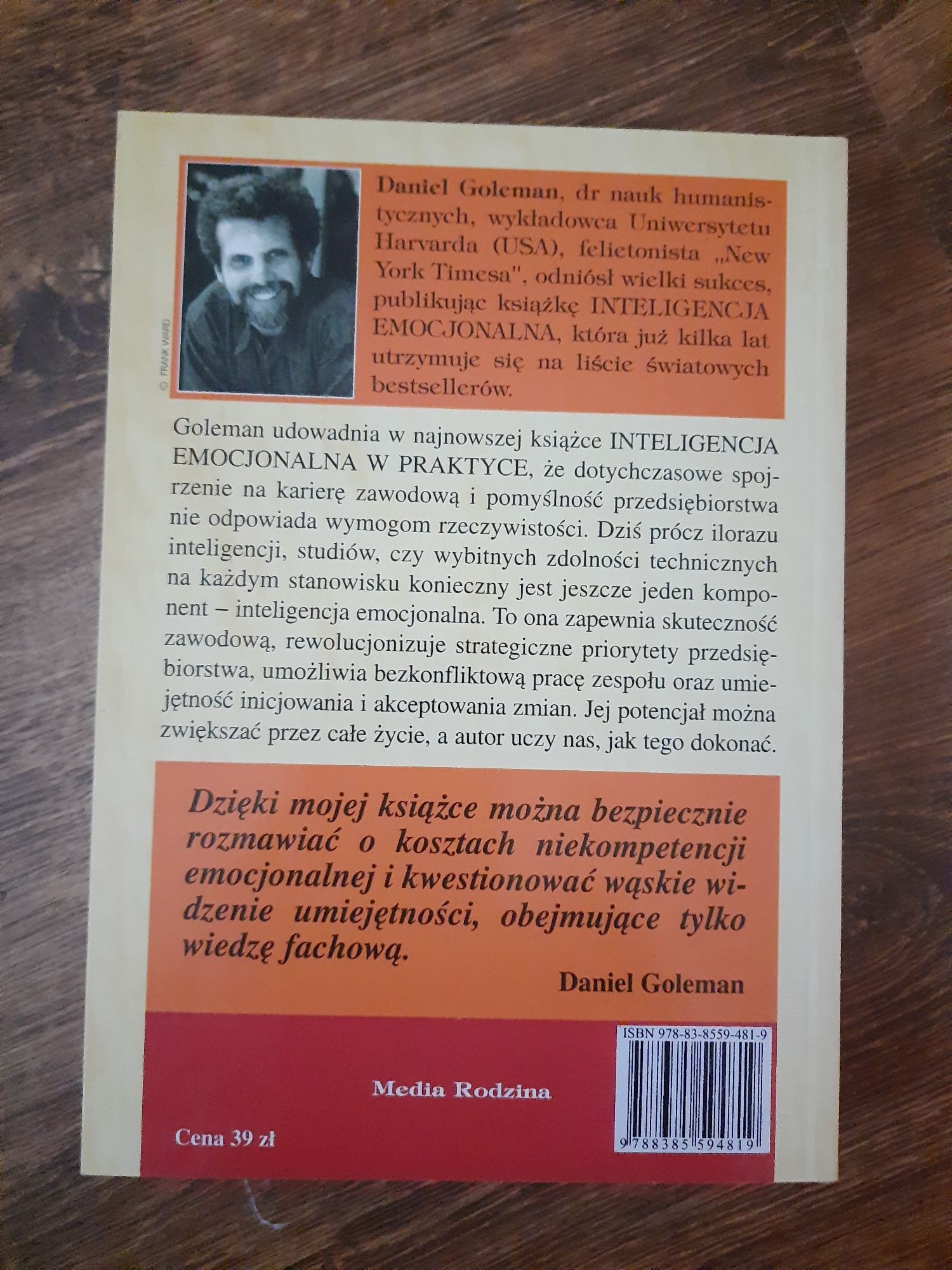 Inteligencja emocjonalna w praktyce - Daniel Goleman
