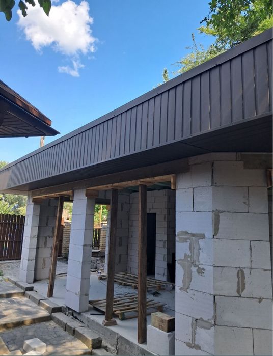 Покрівельні роботи,будівельні роботи різної складності