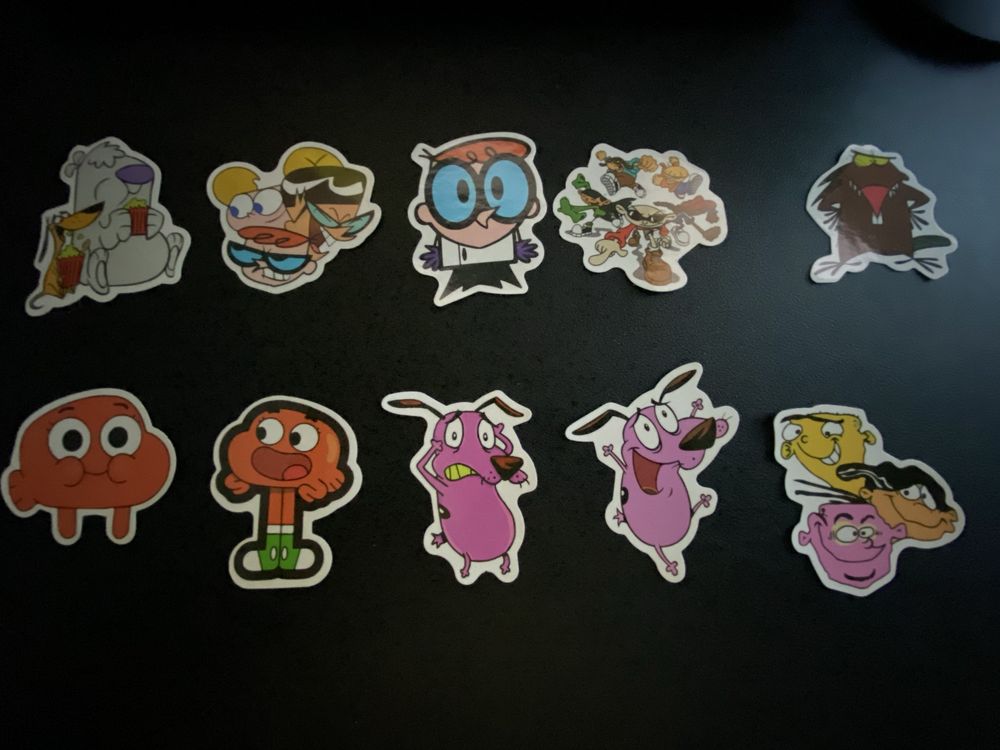 20 Stickers - Cartoon Network + Looney Tunes - Portes Grátis!