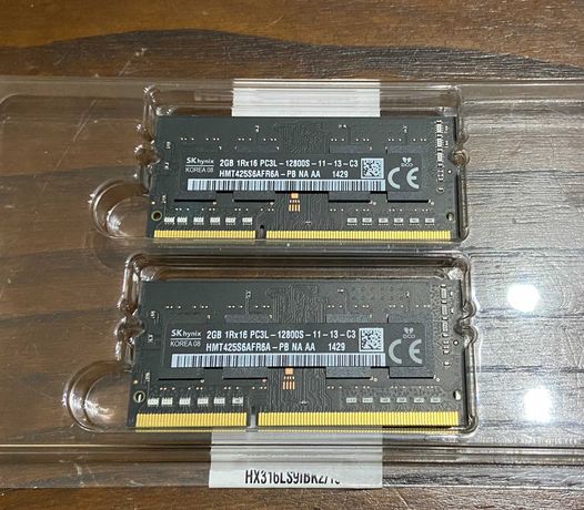 RAM DDR 3 - Macbook - 2 X 2GB