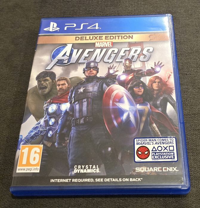 Jogo PS4 Marvel Avengers deluxe