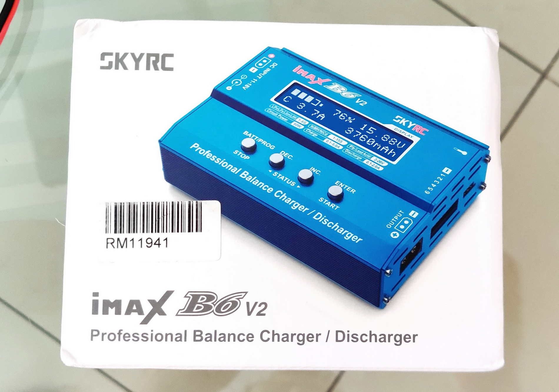 SkyRC iMAX B6 V2 60W 6A Оригинал Универсальное зарядное устройство