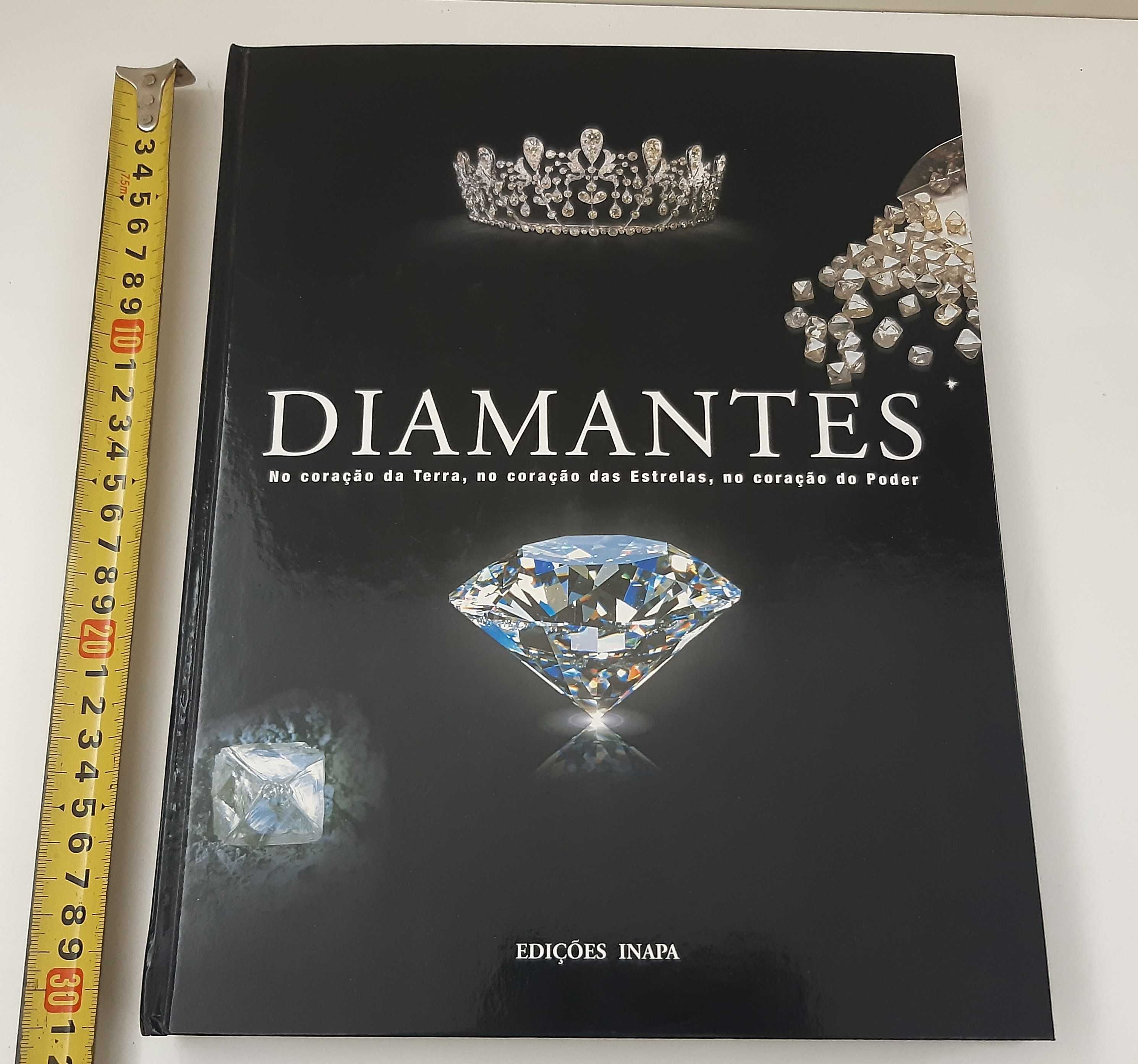 Livro Grande Capa Dura DIAMANTES - Edições INAPA