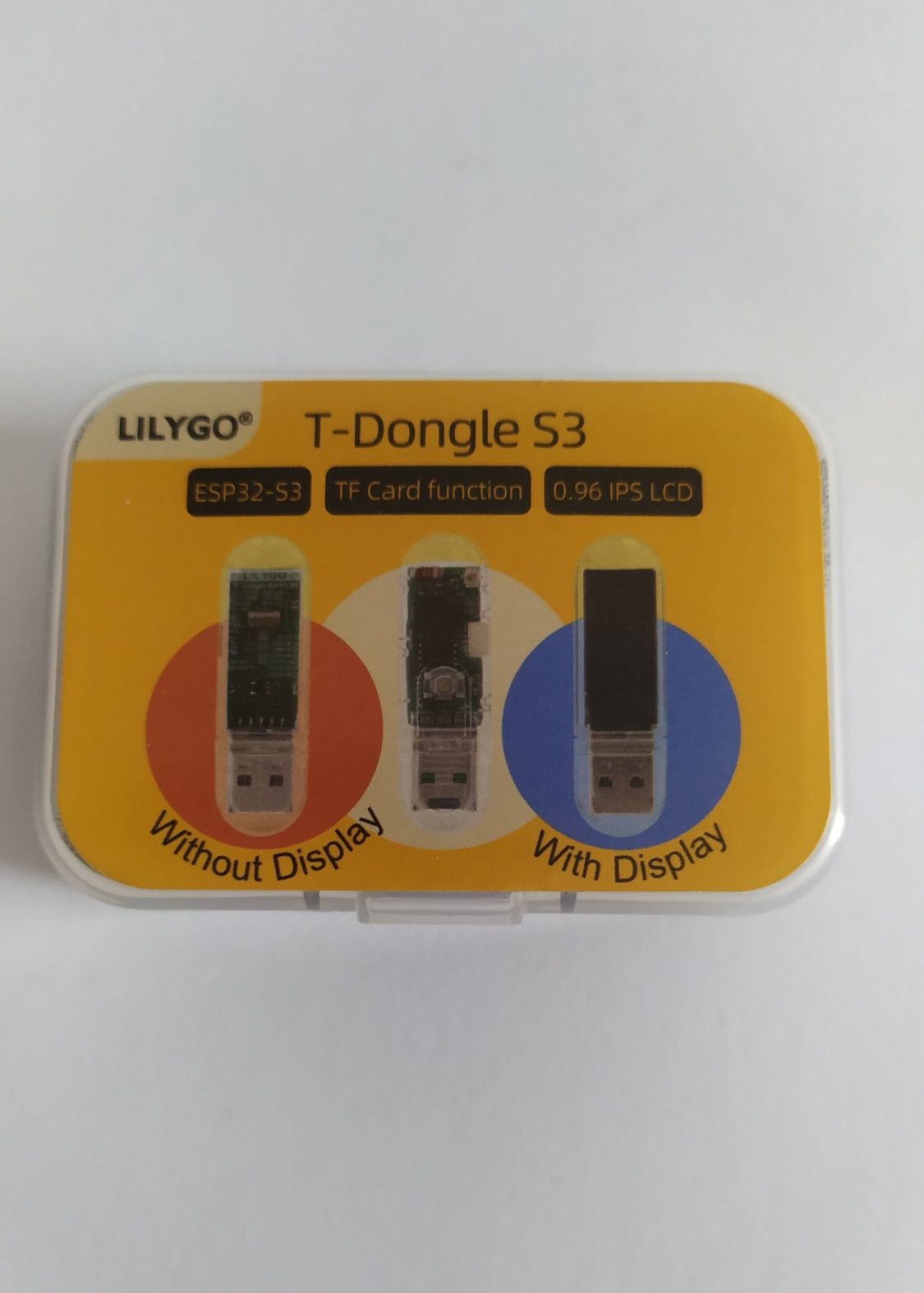 ESP32-S3 LilyGo T-Dongle LCD 0.96" Wifi Bluetooth Slot SD