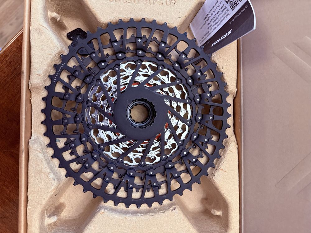 Kaseta SRAM CS-XS-1275 GX Eagle T-type, absolutnie jak nowa!