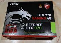 Karta graficzna MSI GeForce GTX970 256bit 4096MB Gaming