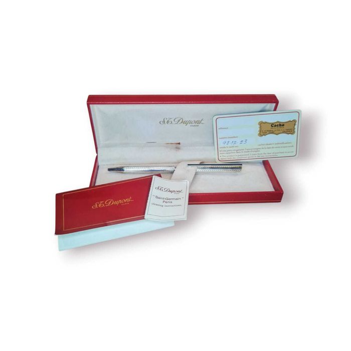 Caneta S.T. Dupont “Saint-Germain” Paris c/Certificado e Série 5D6CN06