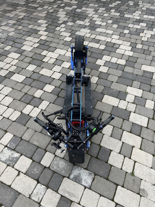 Електросамокат FLJ SK3-3 72V/7000 W/11″/Dual motor/45 Ah/100км/