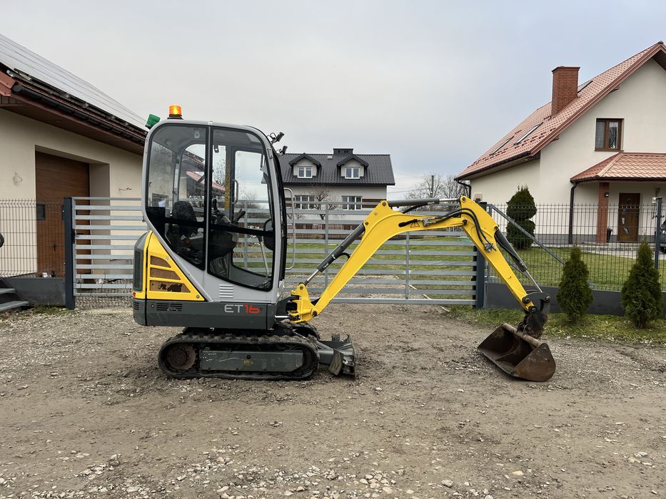 Wacker Neuson ET16 2021R 615H rozsuwane podwozie mini koparka 1,6T