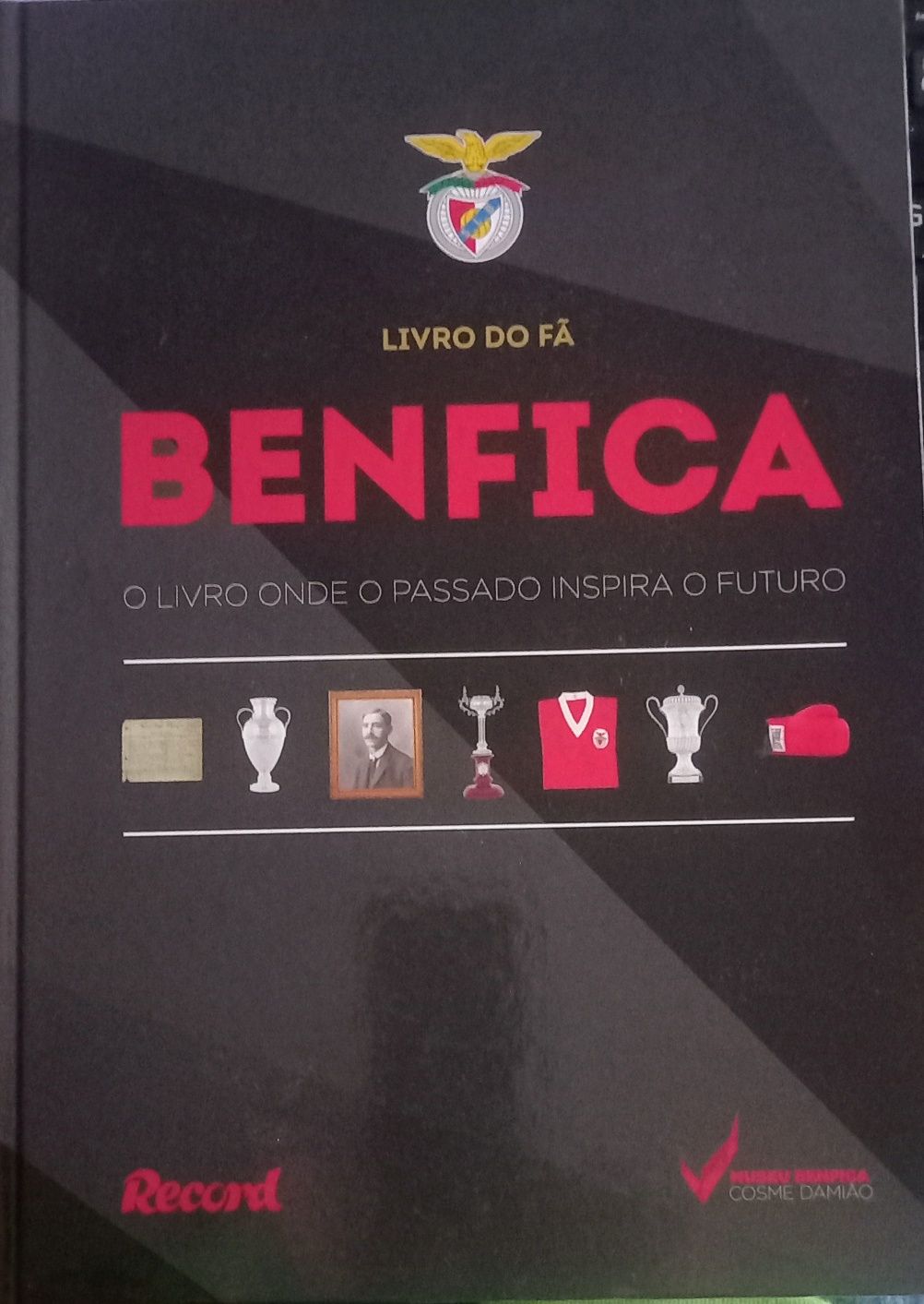 SLB o livro do fã BENFICA como novo e sem colagens