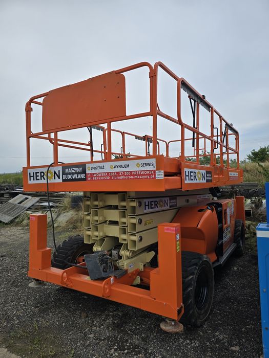 Zwyżka podest ruchomy JLG 4394 diesel nożycowa 4x4 GENIE 4390 RT 5390