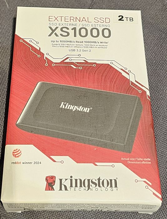Dysk zewnętrzny SSD Kingston XS1000 2TB