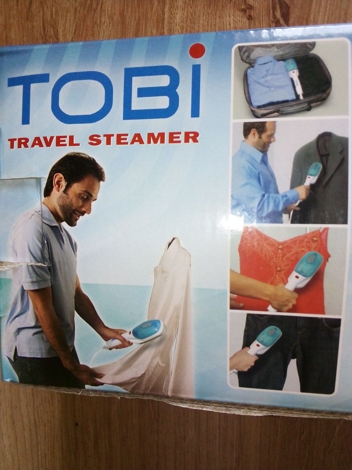 Nowe żelazko parowe Steamer TOBI.