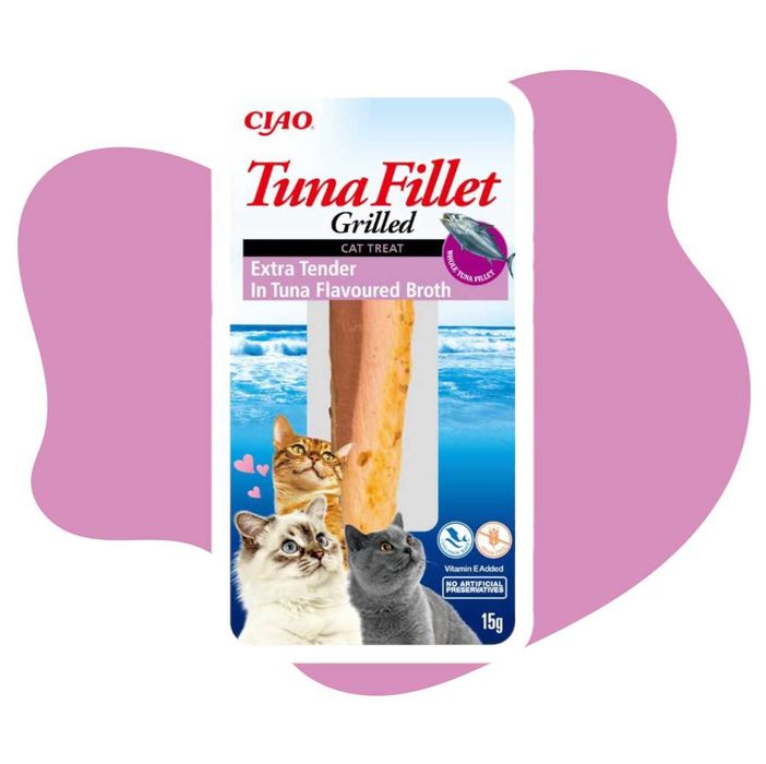 Inaba Ciao Extra Tender In Tuna 15g Filet tuńczyk w delikatnym bulioni