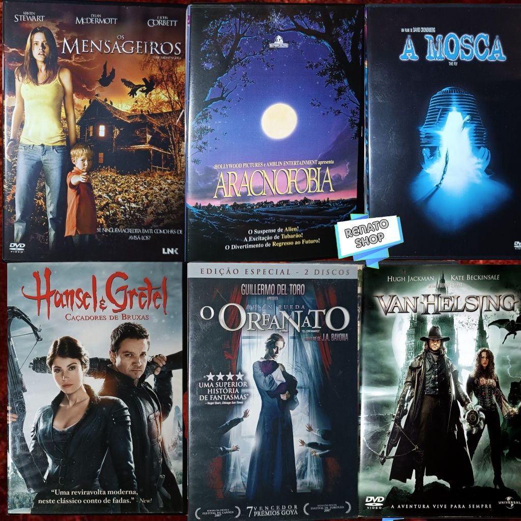 DVD| THRILLER & TERROR •Pack 1•