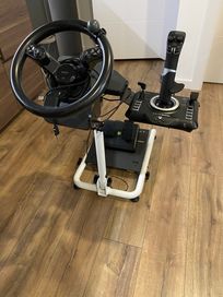 Kierownica saitek joystick flightstick i stojak