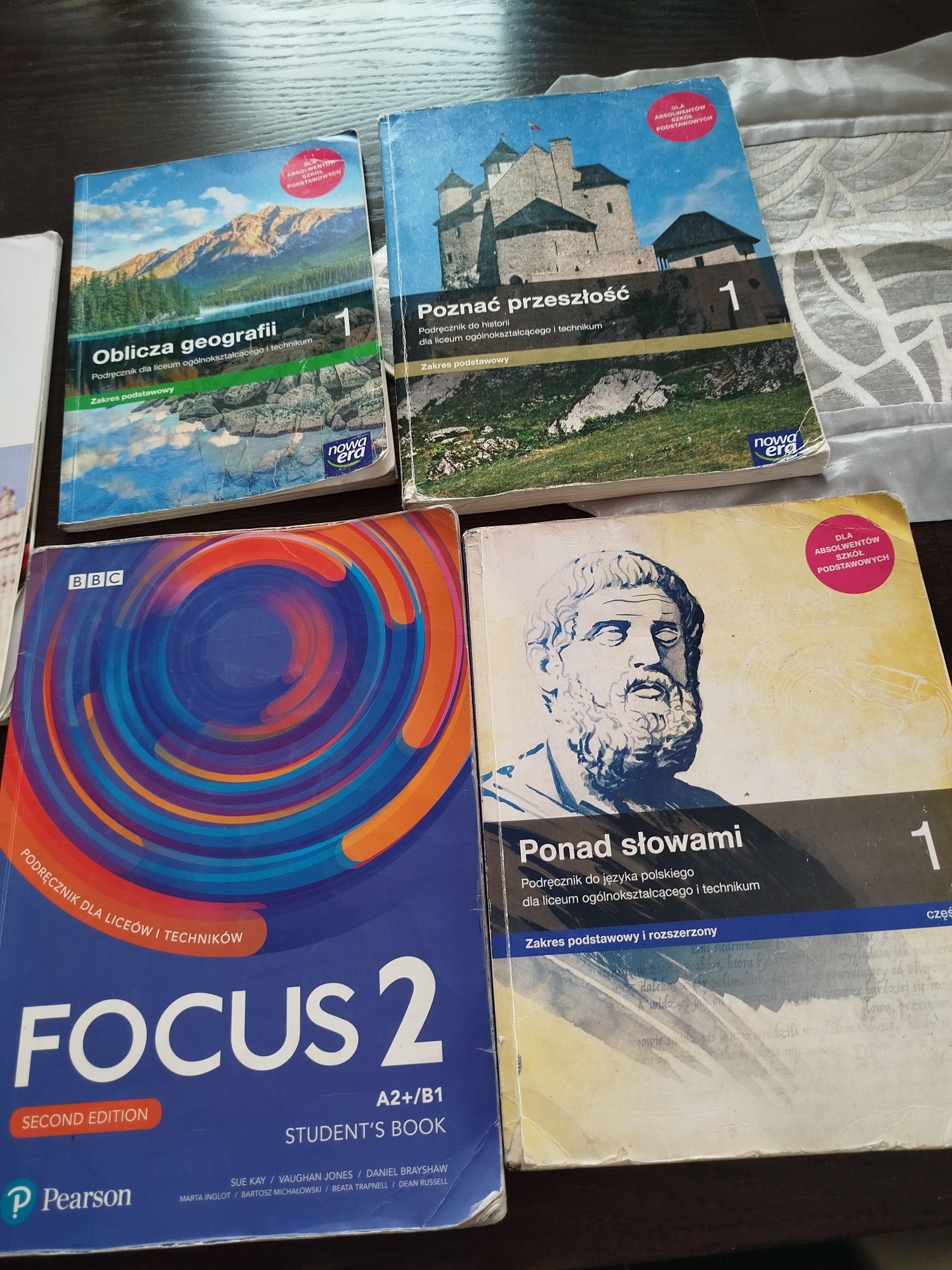 Książki technikum klasa 1