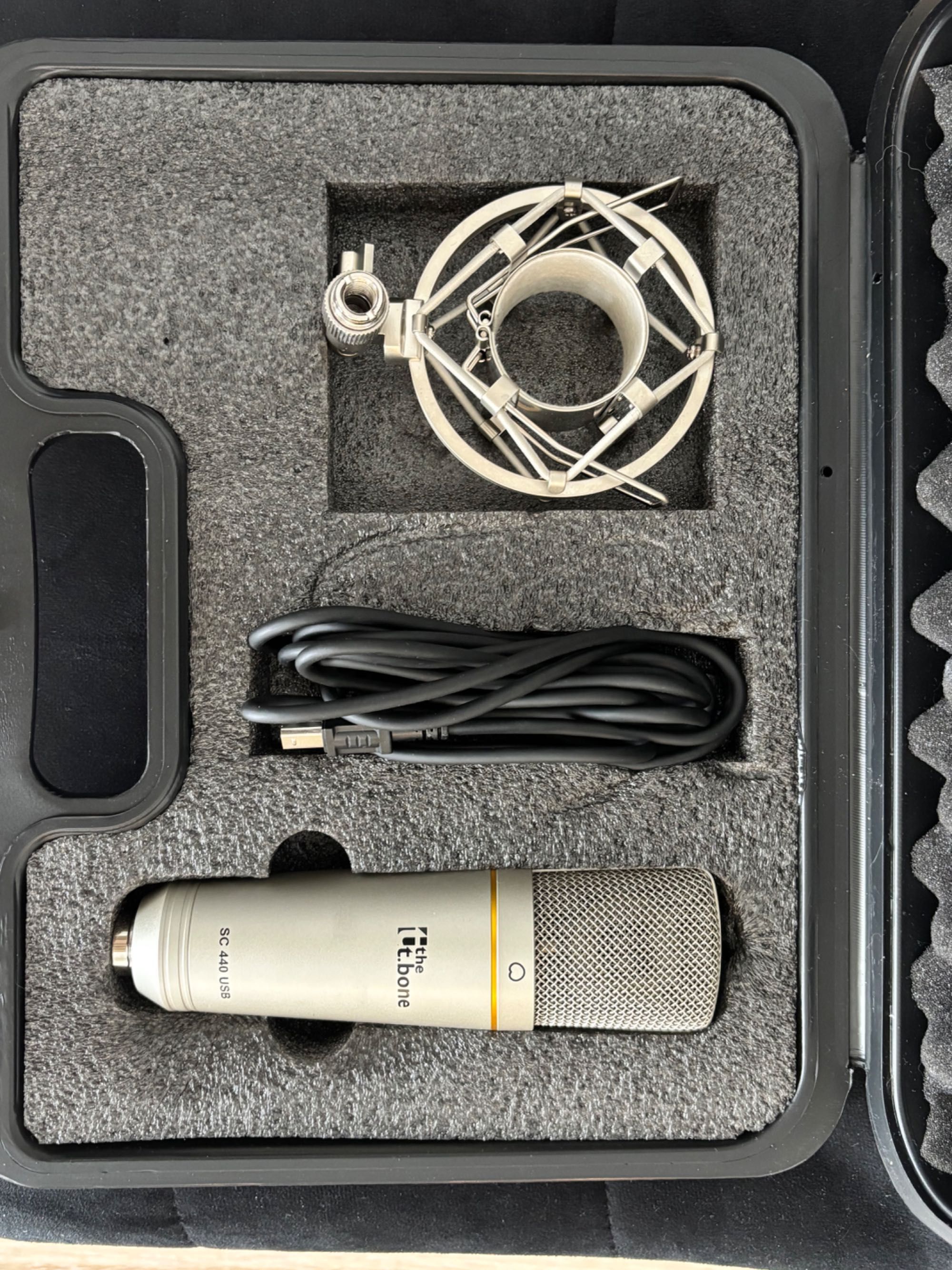 Mikrofon pojemnościowy the t.bone SC 440 USB