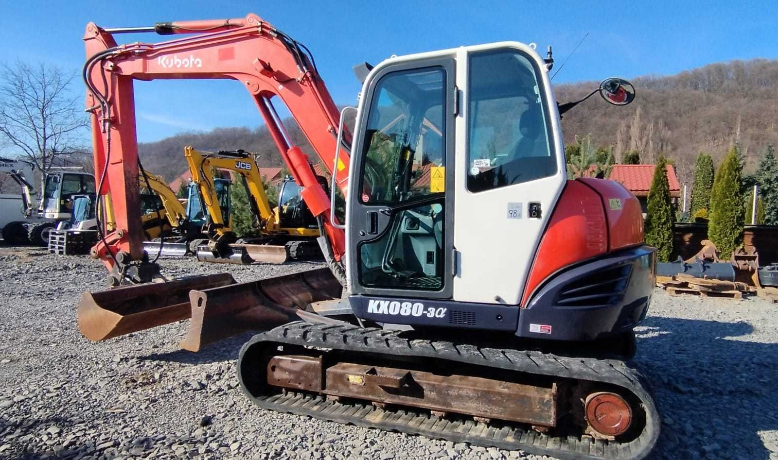 Kubota KX080,2010