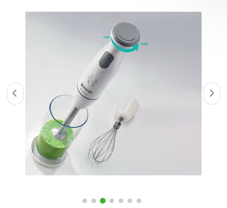 Блендер заглибний Gorenje HBC802QW