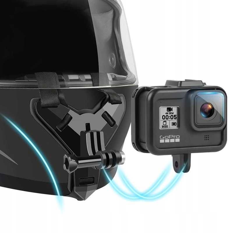 Mocowanie kamery do kasku uchwyt na kask do GoPro 13 12 / 11 10 Hero