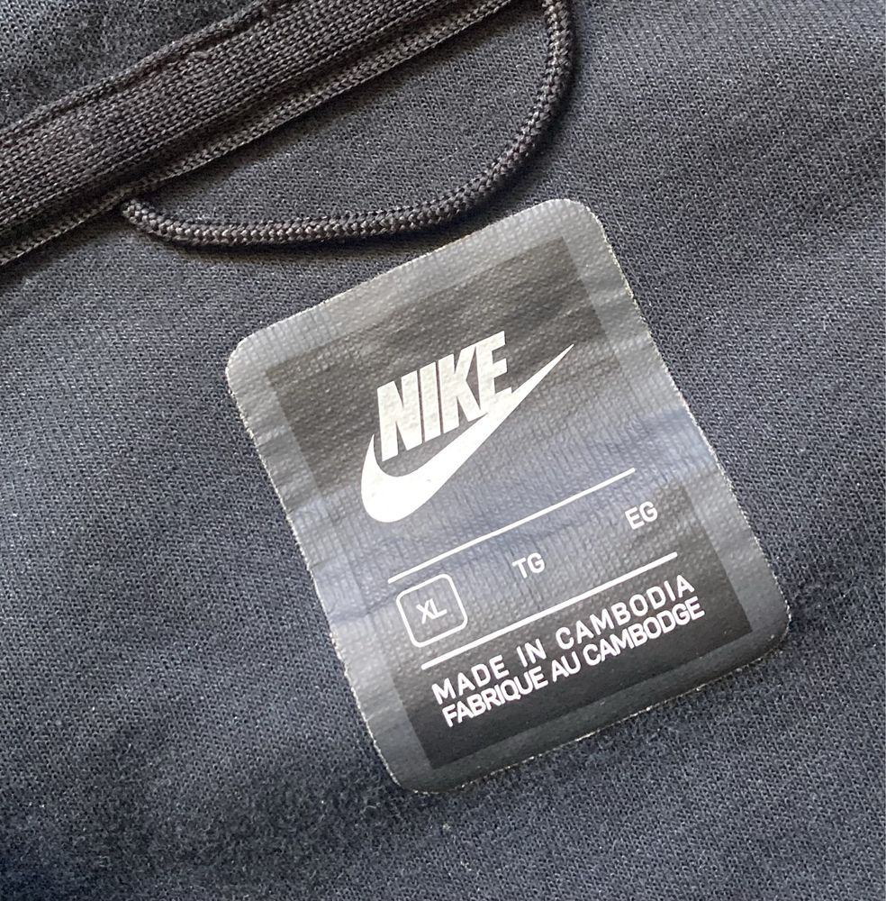 Кофта Nike Tech Fleece NSW «Black» Zip Hoodie Нові Колекціі