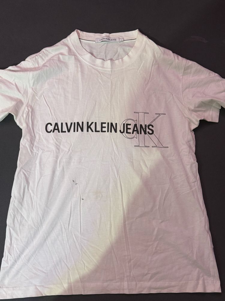 Koszulka calvin klein biała