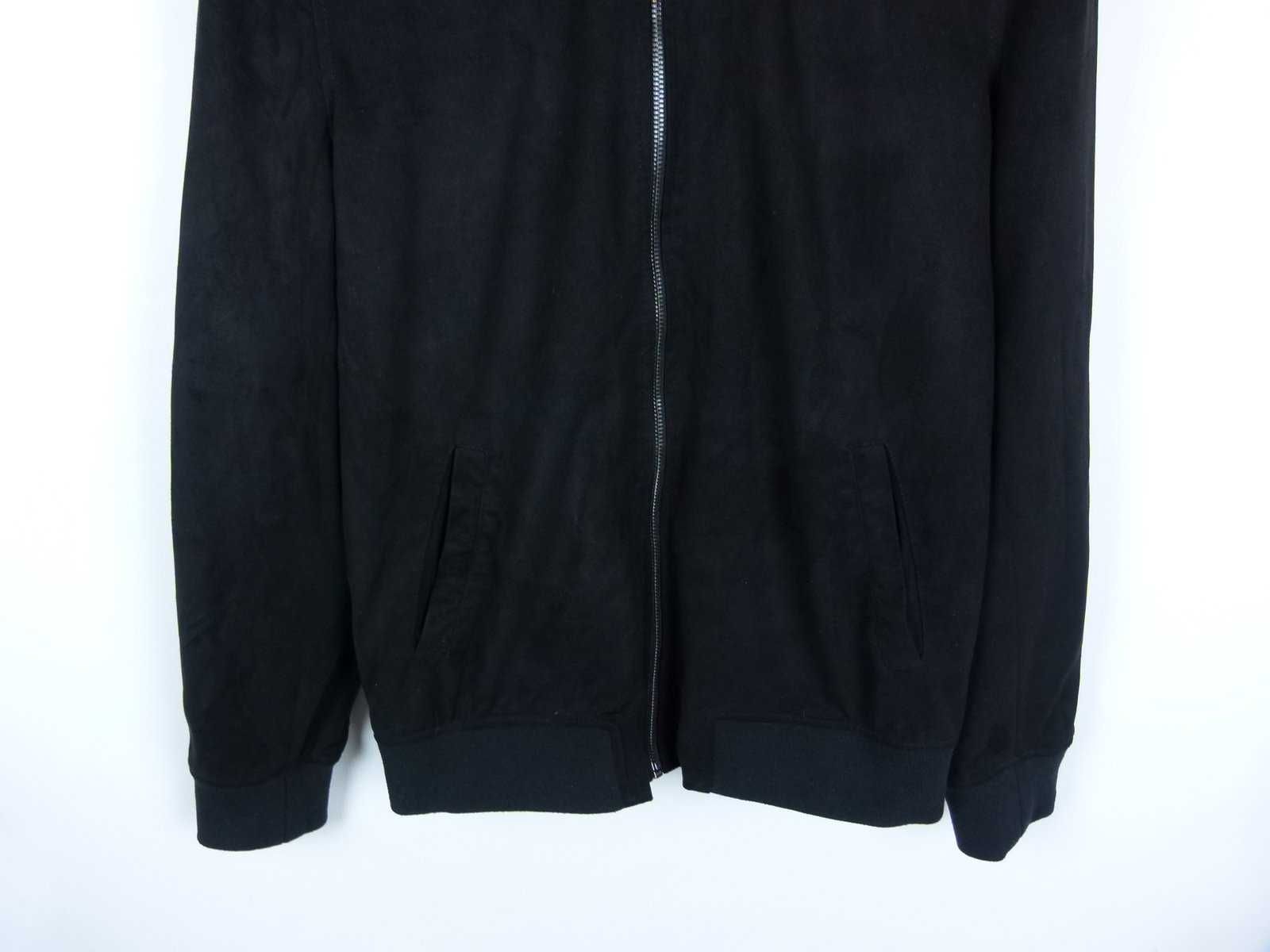 River Island zamszowa kurtka bomber / M