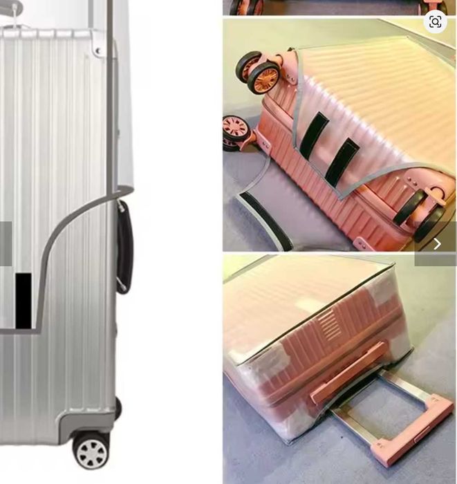 Прозорий чохол для валізи