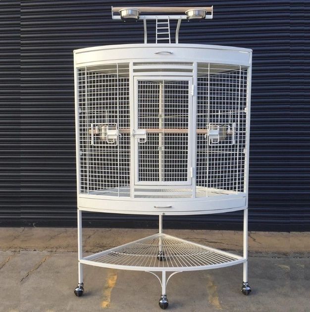 Вольєр для великих птахів А13 Біла 94х63х69(160) см