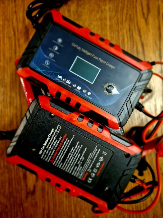 ЗАРЯДНИЙ ПРИСТРІЙ 12 В, 6А для акумулятора GEL AGM EFB | імпульсний