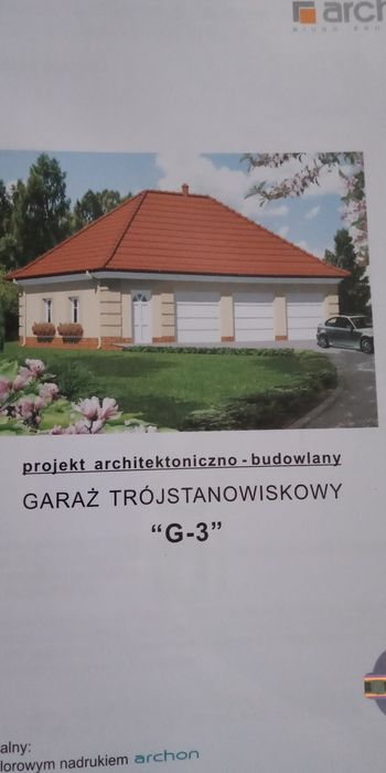 Projekt architektoniczno-budowlany Domu w Azaliach, komplet