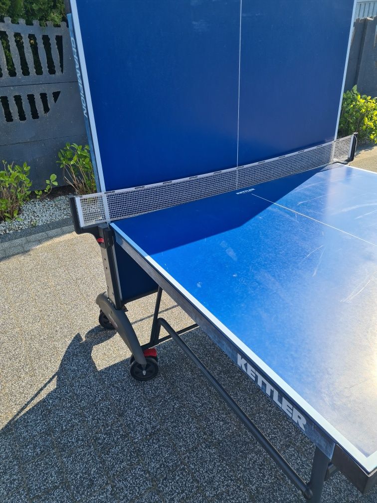 Kettler Champion Stół do tenisa stołowego (aluminiowy)+ oryg pokrowiec