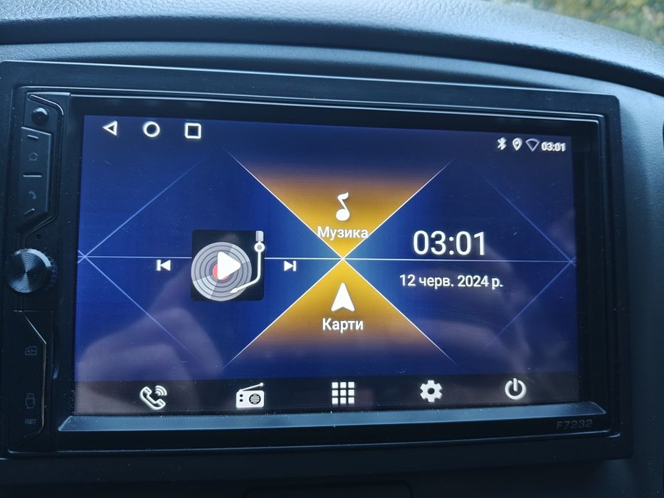 Автомагнитола Sigma F7232 ANDROID 10 2/32Gb
