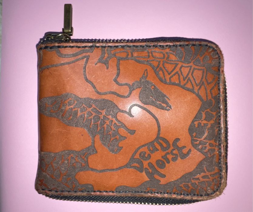 Кошелек deadhorse кожаный