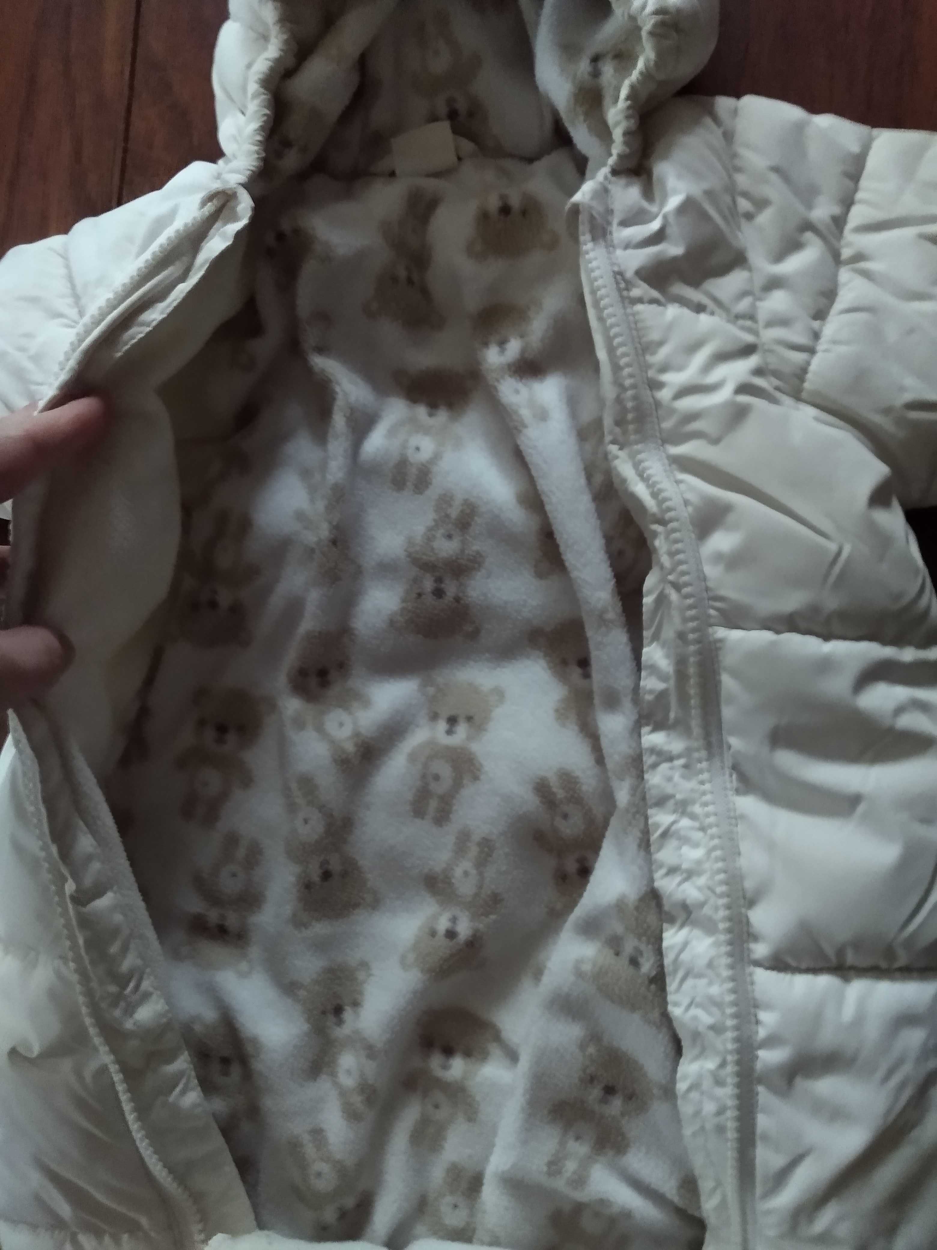 Zimowy śpiworek kombinezon 50/56 H&M