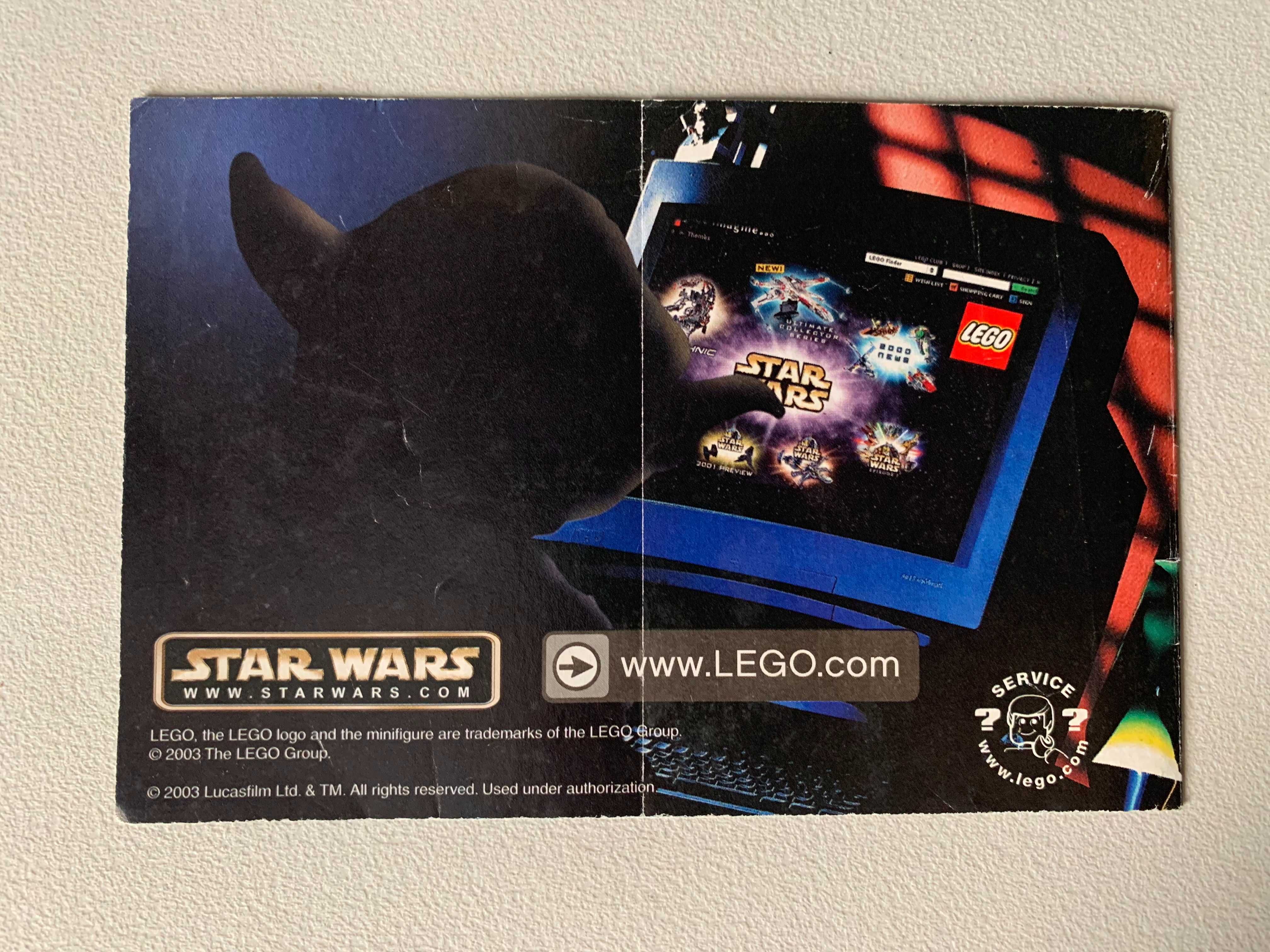 LEGO Star Wars 4484: TlE Advanced c/ manual