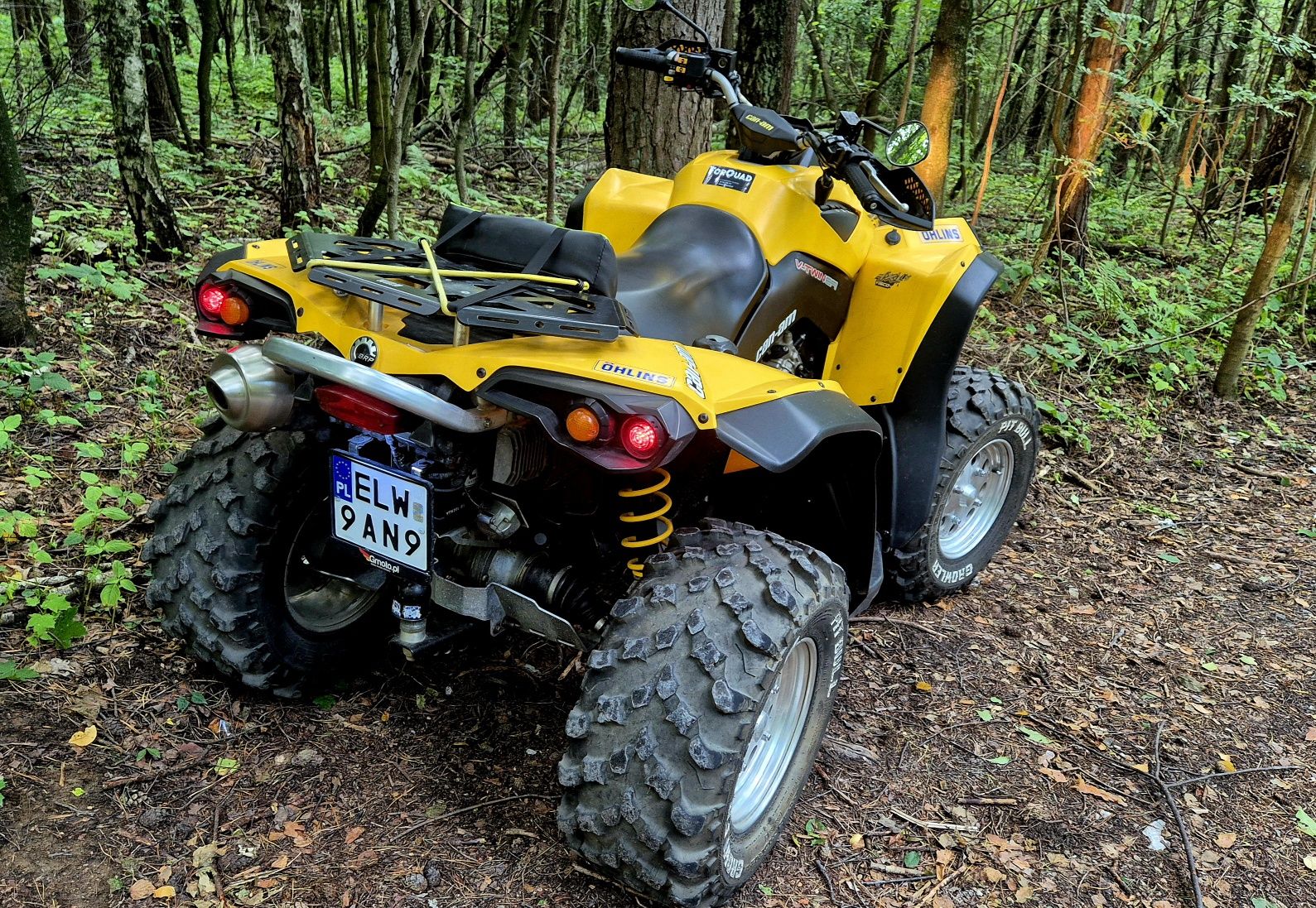 CAN AM Renegade 500 G1 - ZAREJESTROWANY,  2 osobowy