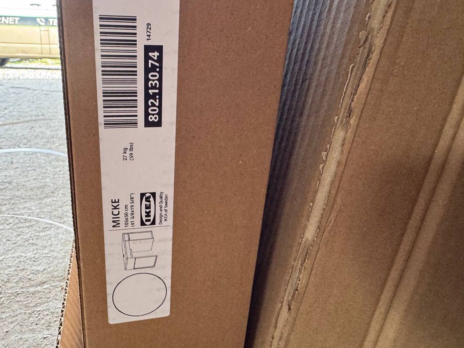 Biurko Ikea MICKE NOWE nie otwarte